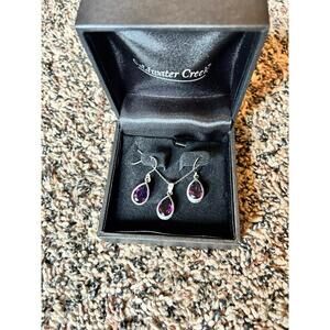 Amethyst Jewelry Set NEW
